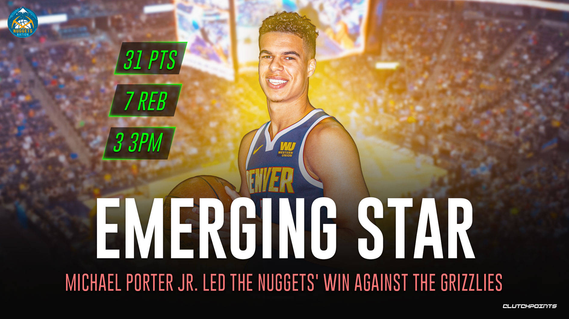 掘金取得胜利，前锋持续高效的简单介绍